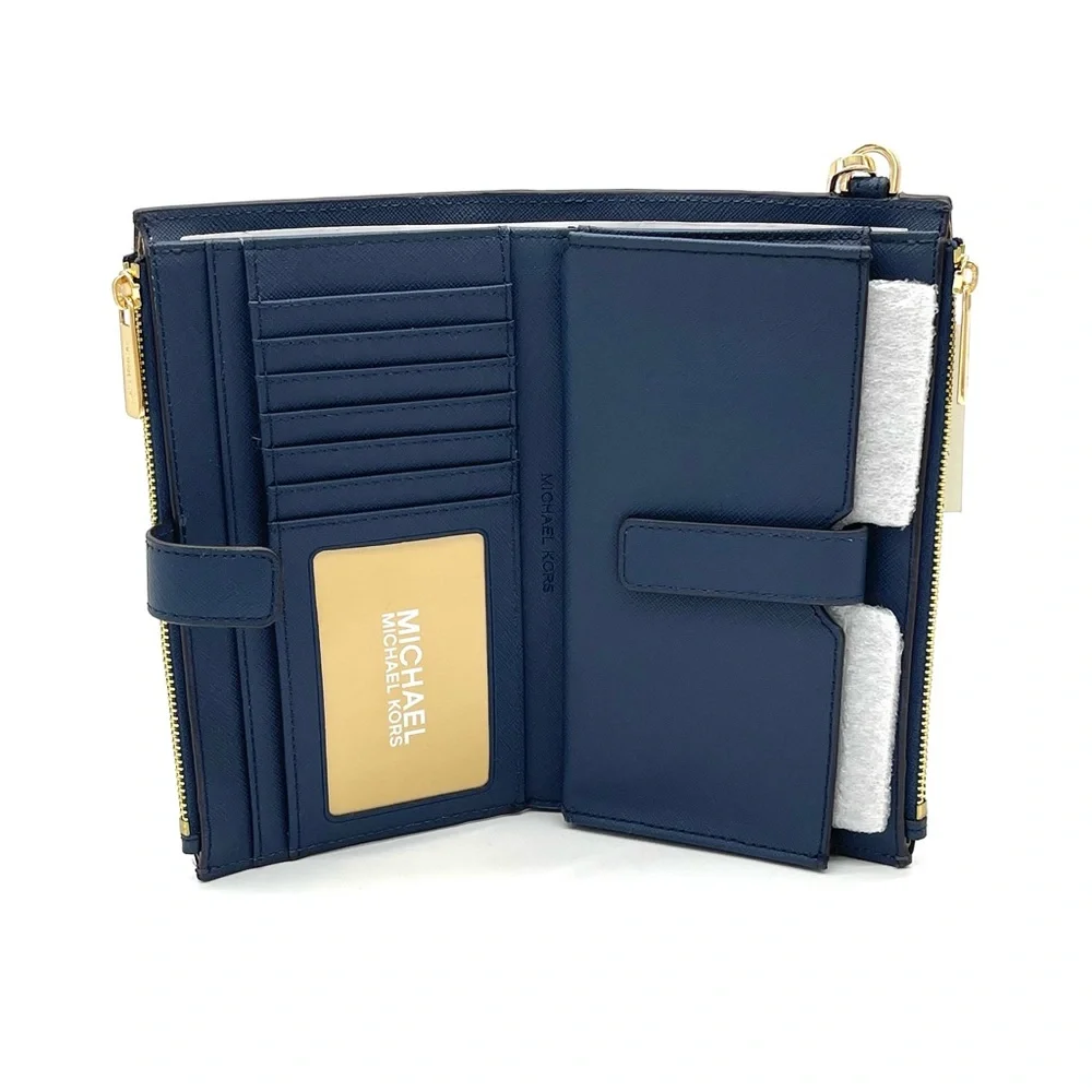 Michael Kors Large Double Zip Wallet Wristlet - Picture 5 of 7